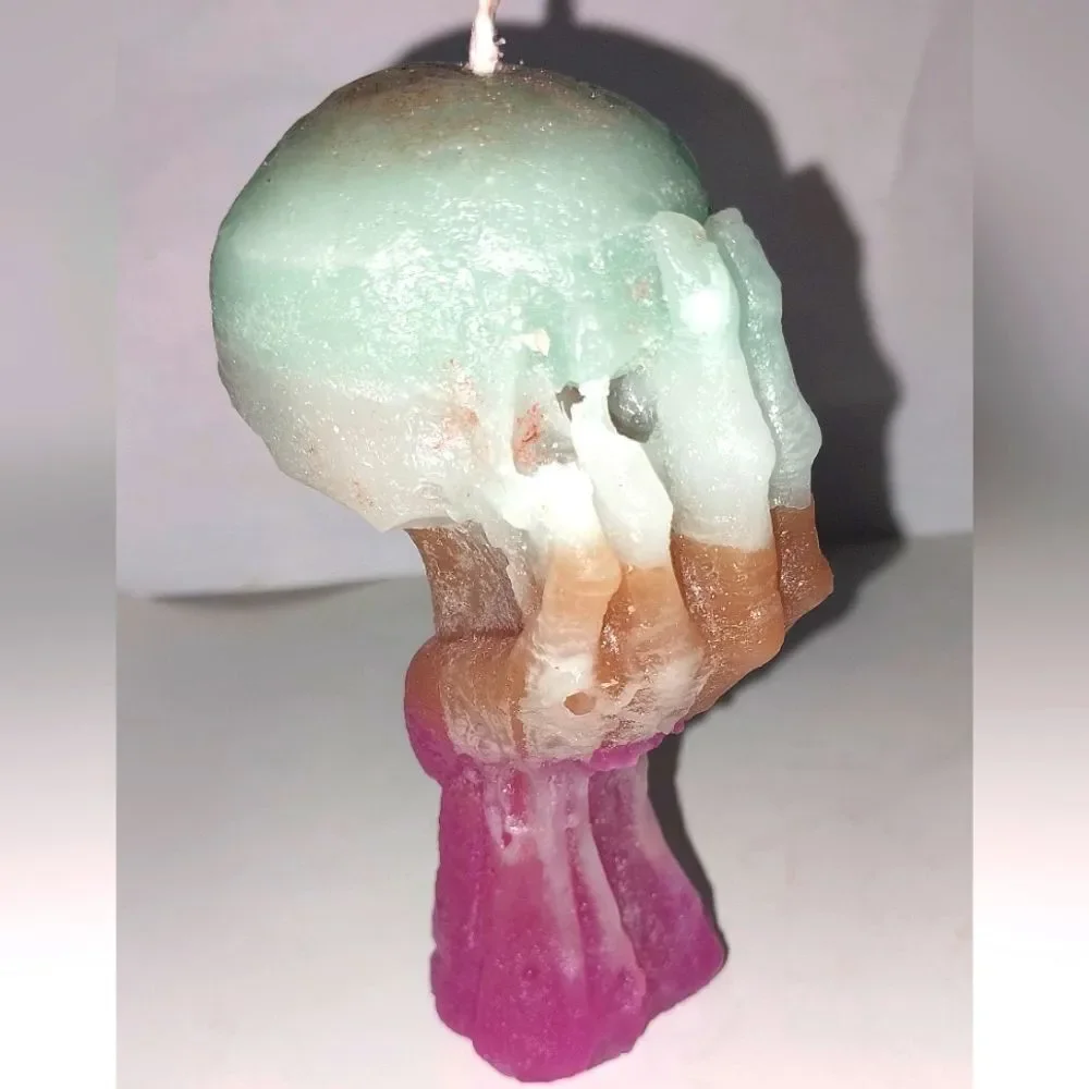 Hand crafted limited edition from our raging skull candle collection